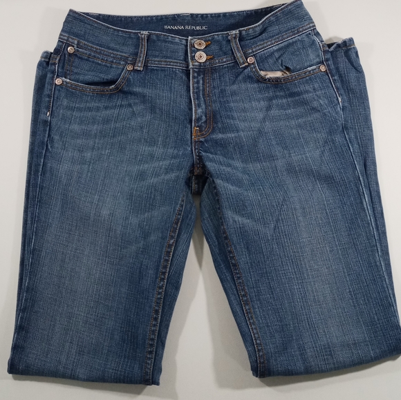 Banana Republic Boot Cut Jean's - Picture 2 of 8